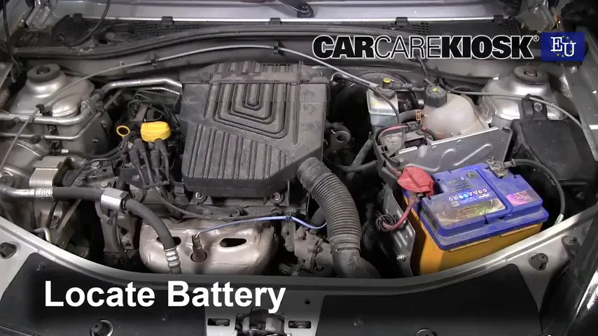2009 Dacia Sandero Stepway MPI 1.6L 4 Cyl. Battery